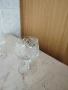 Нови кристални чаши в червена кадифена кутия от 80-те години, снимка 9