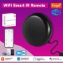 Универсално смарт дистанционно Tuya WiFi Smart IR Remote Control за TV, DVD, климатик, Smart Life, снимка 1