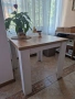 Кухненска/трапезна маса 80х80х76, снимка 2