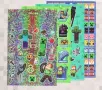 200 бр Minecraft Майнкрафт книжка албум самозалепващи лепенки стикери, снимка 3