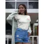 Дамска тениска с етно мотив - Българска роза, снимка 4
