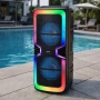 Bluetooth караоке тонколона GY-8847 с Led осветление, снимка 3