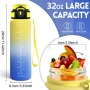 Кухненски комплект: инокс тостер Ganiza 925W + спортна бутилка 1 L, снимка 2