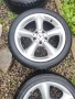 Джанти с гуми 17 " 7.5 J et36 225/45/17 Мерцедес Mercedes w203 w209 w210 w202, снимка 4