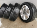 4 зимни гуми с големи грайфери - две Мишелин и две Континентал 215 55 18, снимка 3