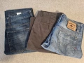 Лот 3 броя - Lee Cooper, Benetton, H&M, С размер, снимка 1