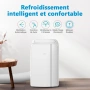 Преносим климатик мобилен MIDEA 9000 BTU Silent Mobile,ГАРАНЦИЯ,БЕЗПЛАТНА доставка до офис на ЕКОНТ, снимка 5