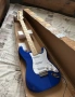 Електрическа китара Fender Stratocaster Made in USA – синя, снимка 2