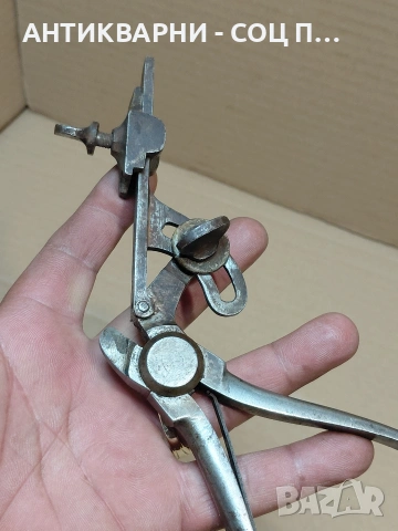 Соц Стари Немски Чапраз Клещи. НОМЕР 1648., снимка 6 - Антикварни и старинни предмети - 54237846