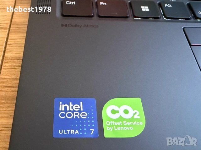 НОВ! Lenovo T14s 2 in 1`Ultra 7 255U/32GB LPDDR5X/512GB NVMe/Гаранция/Батерия 100%-1ц/WUXGA IPS, снимка 3 - Лаптопи за работа - 54717905