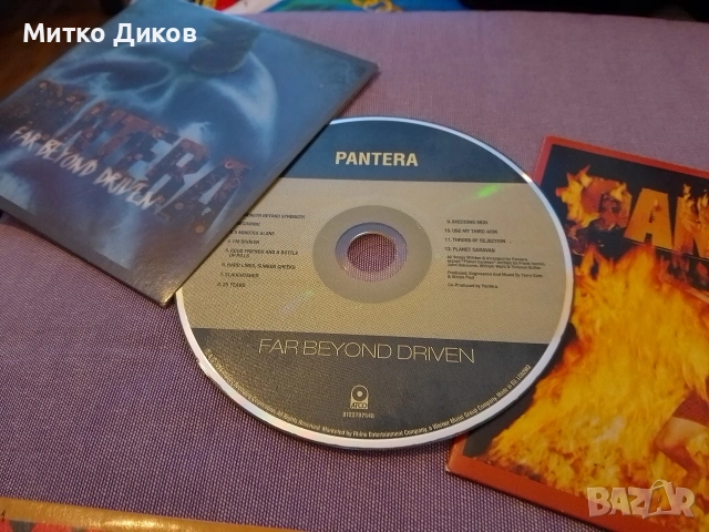 хеви метъл бандата Pantera три СД, снимка 8 - CD дискове - 54884742