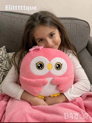 плюшена играчка с одеало 