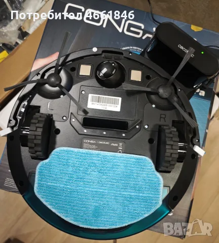 Прахосмукачка-робот Cecotec Conga M10 – Нова (мостра), Сухо и мокро почистване, снимка 2 - Прахосмукачки - 55630437