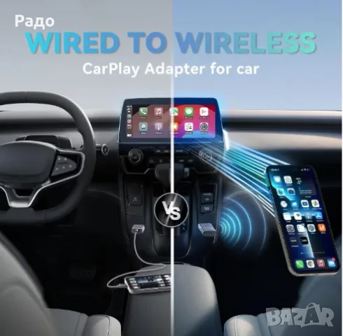 Безжичен CarPlay адаптер MINIX, снимка 3 - Аксесоари и консумативи - 55516974