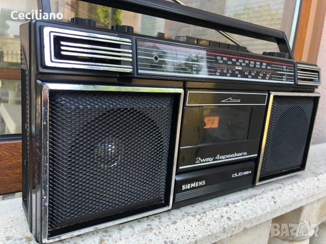 Радиокасетофон Siemens RM 864 (SANYO), снимка 2 - Радиокасетофони, транзистори - 55123460