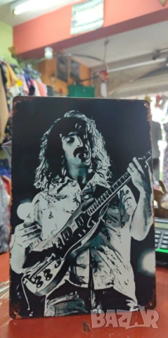 Frank Zappa-метална табела(плакет), снимка 2 - Китари - 54494647