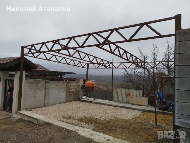 Метална конструкция 36 кв м 