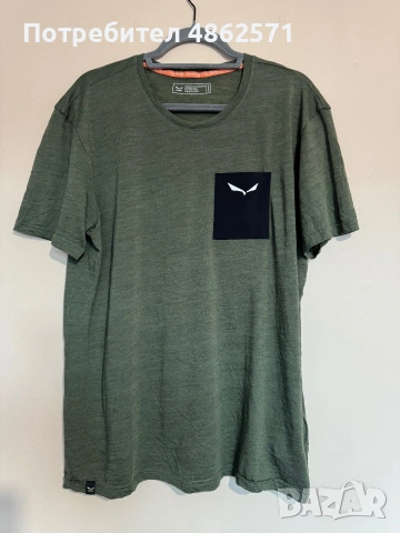 Salewa Pocket Merino T-Shirt.