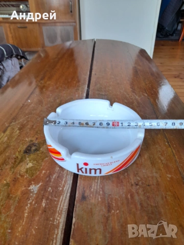 Стар пепелник Kim, снимка 3 - Други ценни предмети - 54082921