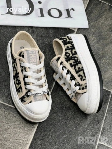 Dior Oblique Нови Дамски Маратонки [36-40 Номер] , снимка 2 - Маратонки - 54040958