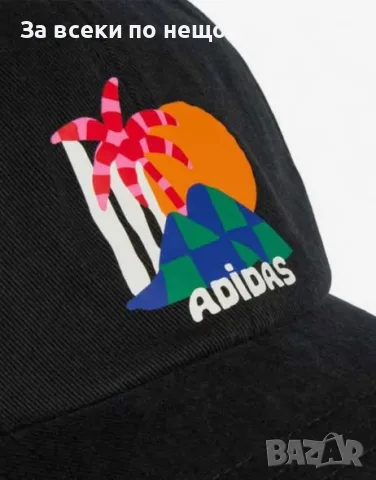 ADIDAS x Farm Rio Baseball Hat Black Черна Бейзболна Шапка С Козирка Код P2906, снимка 4 - Шапки - 55510082