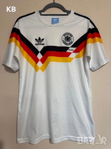 1990 WEST GERMANY 'ITALIA 90' ADIDAS ORIGINALS HOME SHIRT.