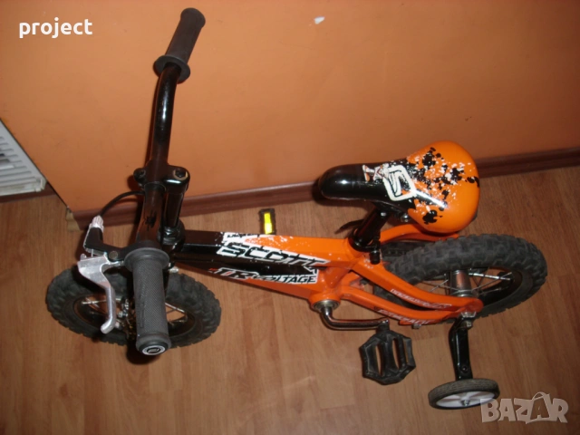SCOTT 12 ″ USA Детски велосипед,колело със спомагателни колела.Промо!, снимка 10 - Детски велосипеди, триколки и коли - 54652400