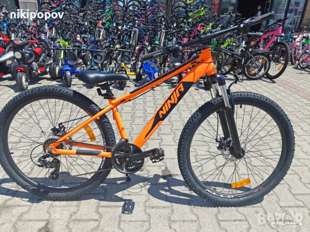 BG Алуминиев велосипед 27.5" NINJA оранж