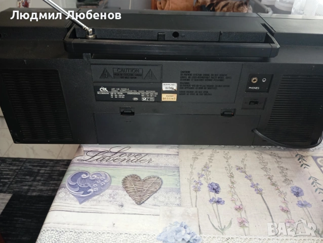 Немско касетофонче CTX двукасетъчно, снимка 7 - Радиокасетофони, транзистори - 55068308