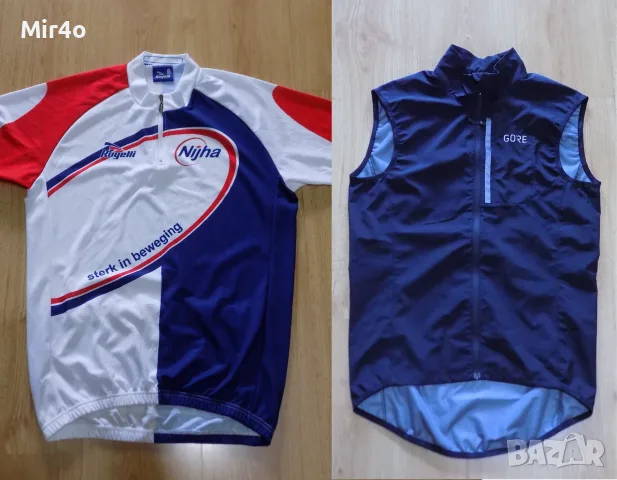 вело джърси rogelli/gore infinium gore tex тениска елек колоездене мъжко оригинал XL/S
