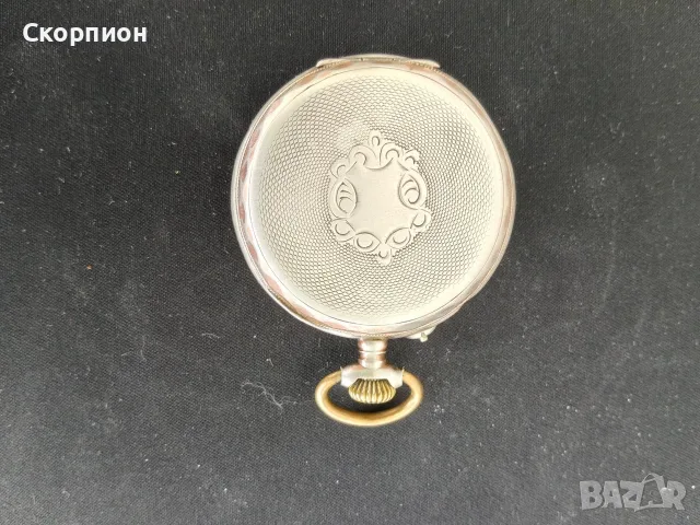 Швейцарски Сребърен джобен часовник 1905г. - 6 РУБИНА - ПРОМОЦИЯ, снимка 10 - Джобни - 51777742