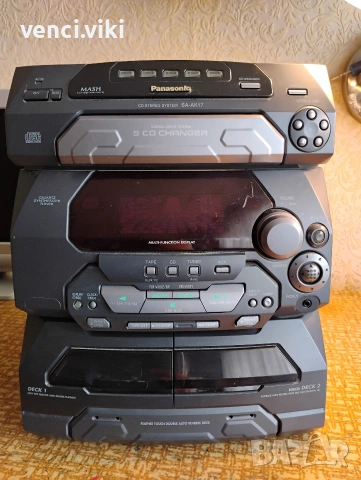 Panasonic SA-AK17 , снимка 3 - Радиокасетофони, транзистори - 54660252