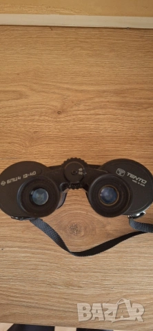 Съветски оригинален бинокъл TENTO 12x40, снимка 2 - Други стоки за дома - 54103322
