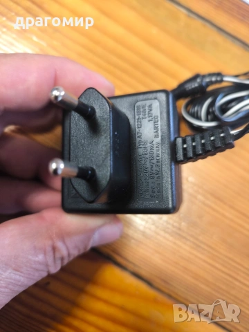 AC/AC-Adapter Typ A7-1221-1518 9v/130mA, снимка 2 - Батерии, зарядни - 54630487