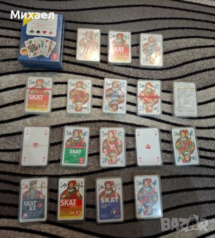 Различни карти за игра