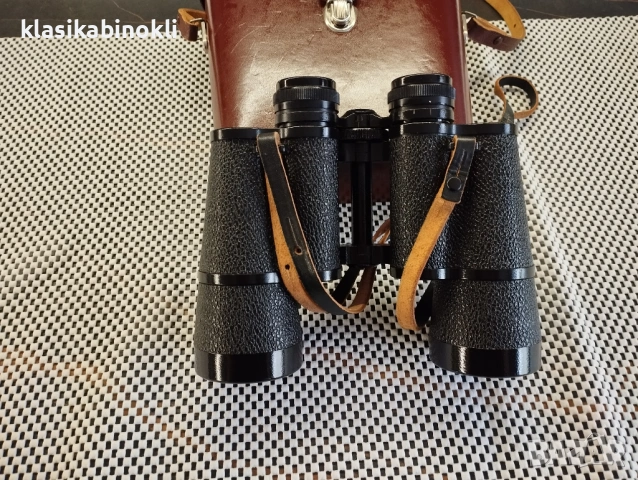 ТОП Немски Бинокъл Carl Zeiss Jena JENOPTEM-MULTI-COATED -10 х 50W-ГДР, снимка 6 - Екипировка - 53889539