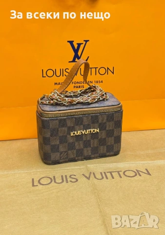 Louis Vuitton Дамска Чанта Тип Куфар - Различни Цветове Код SK1680, снимка 4 - Чанти - 54801379
