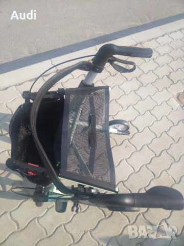 Сгъваема алуминиева  проходилка ролатор за възрастни, оперирани, трудно подвижни хора. Марка SERVER , снимка 8 - Ролатори - 54099678