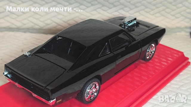 метална количка Dodge Charger - 1970 г, снимка 4 - Колекции - 54788408