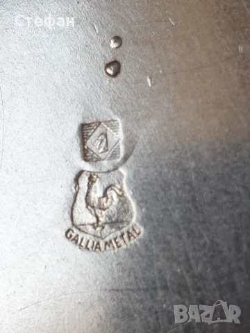 Посребрен комплект Christofle Gallia, снимка 10 - Антикварни и старинни предмети - 55446469