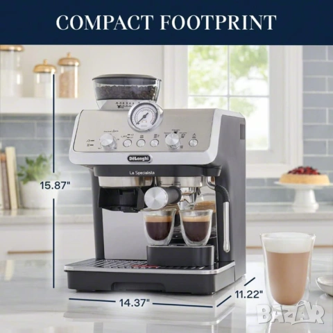 Кафемашина DeLonghi La Specialista ARTE Espresso Machine - [КАТО НОВА], снимка 2 - Кафемашини - 54949181