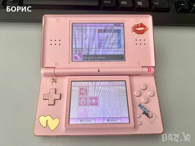 Nintendo DS Lite USG-001 + игри и аксесоари
