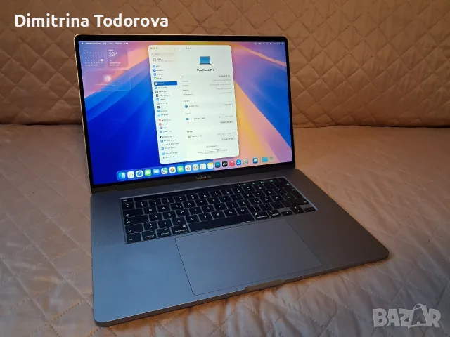 Apple MacBook Pro 16" (2019) – Intel Core i9 / 16GB RAM / 1TB SSD – Отлично, снимка 2 - Лаптопи за дома - 55337059