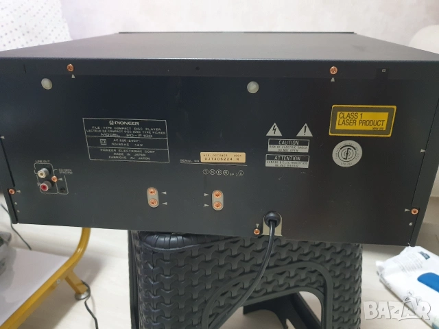 PIONEER PD-F100, снимка 9 - Ресийвъри, усилватели, смесителни пултове - 55225655