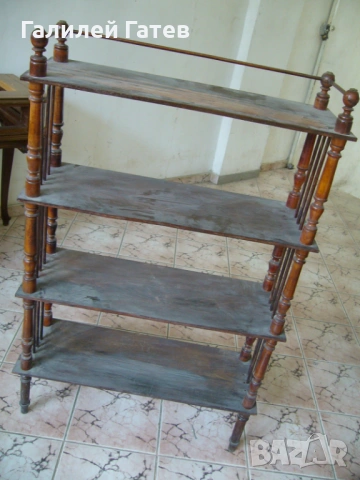 Старинни Етажерки, снимка 9 - Етажерки - 45646554
