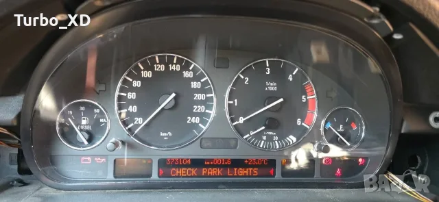 Продавам дизелово табло с голям борд за BMW E39, снимка 4 - Части - 55322750