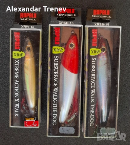 Воблери Rapala-класики, снимка 5 - Такъми - 55265119