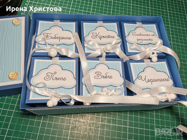 Кутии за бебешки съкровища. Подарък за бебе , снимка 17 - Други - 55137857