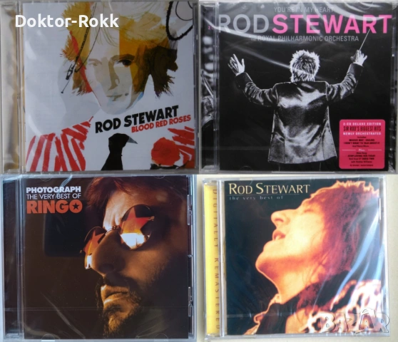 Rod Stewart + Ringo Starr – оригинални дискове