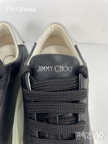 Jimmy Choo ROME Кожени маратонки 37 Оригинал, снимка 9 - Маратонки - 55098525